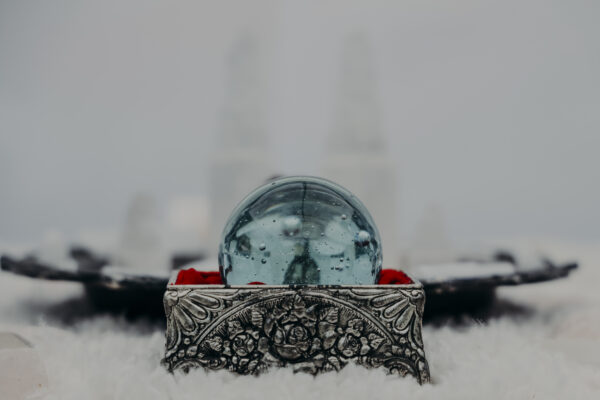 Volcanic crystal sphere
