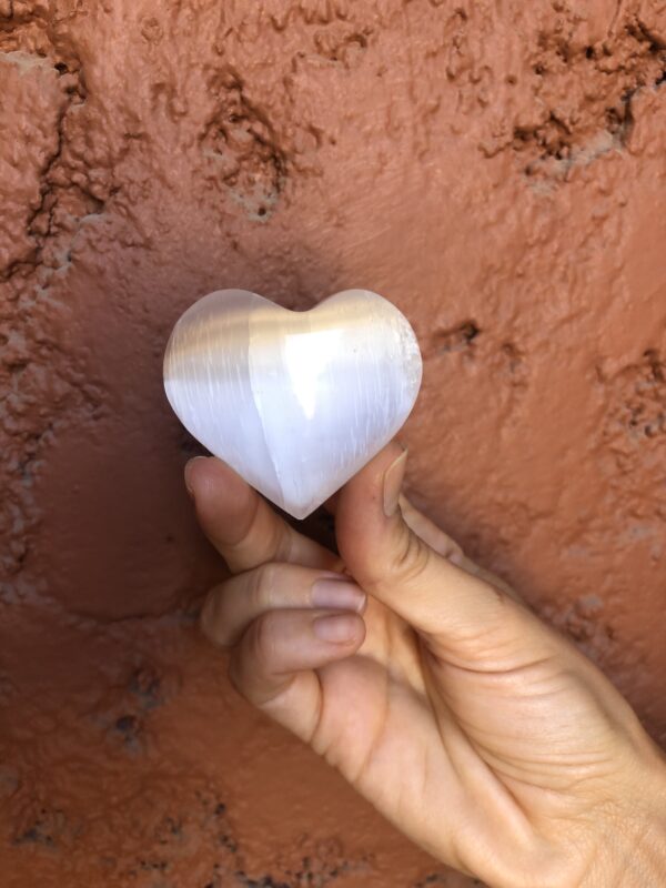 Selenite heart