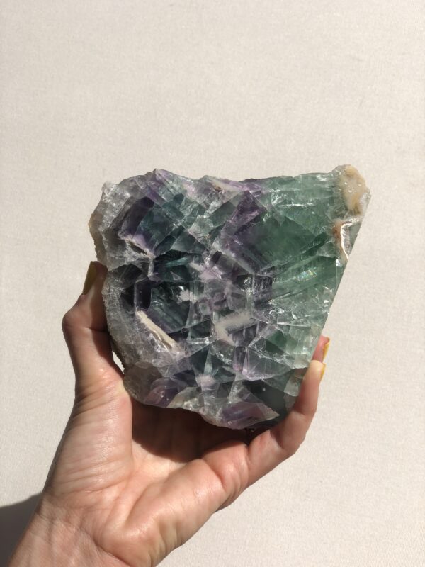 Rainbow fluorite