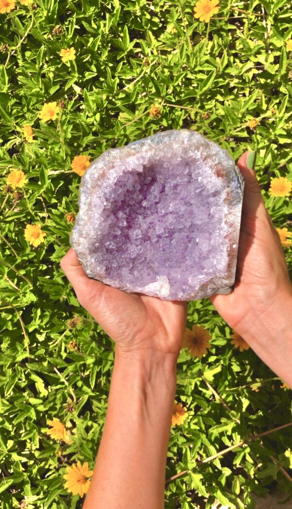 Amethyst geode