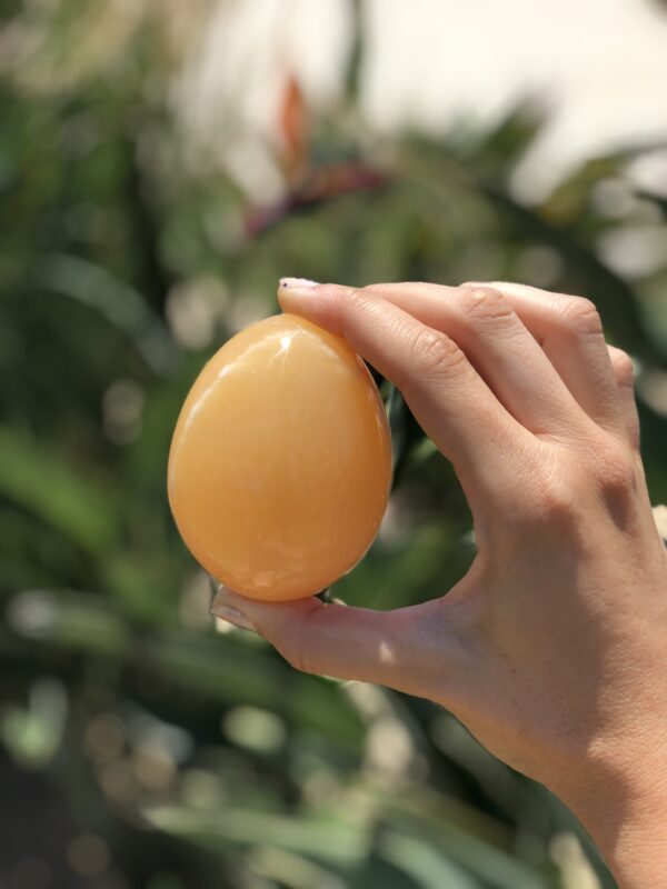Orange Calcite egg