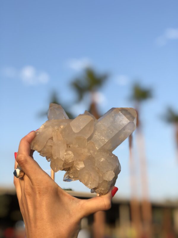 Clear Quartz cluster