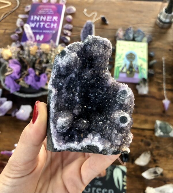 Amethyst cluster