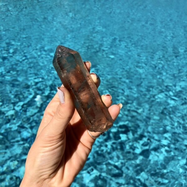 Smokey quartz point